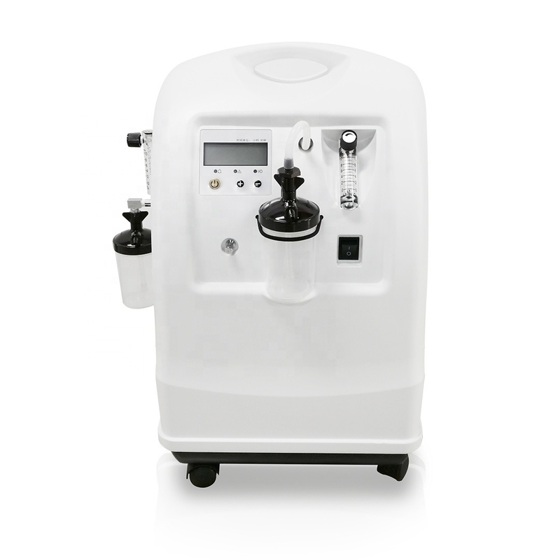 High Flow 10L Dual Flow Oxygen Concentrator 750 VA For Two Persons Use