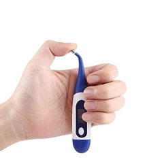 clinique numérique de thermomètre avec l'astuce flexible pour des aînés d'adultes de bébés