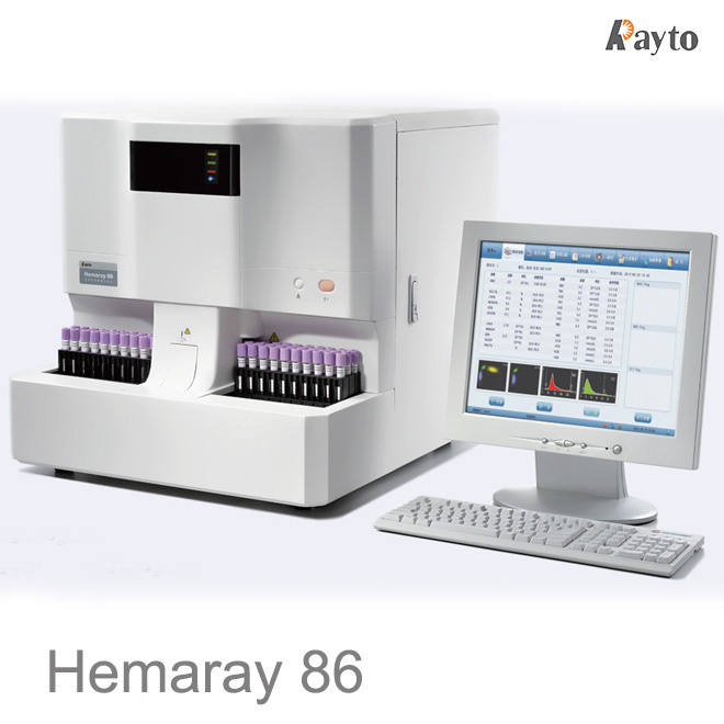analyseur automatisé Hemaray 86 de hématologie